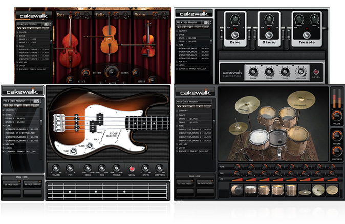 cakewalk studio instruments торрент